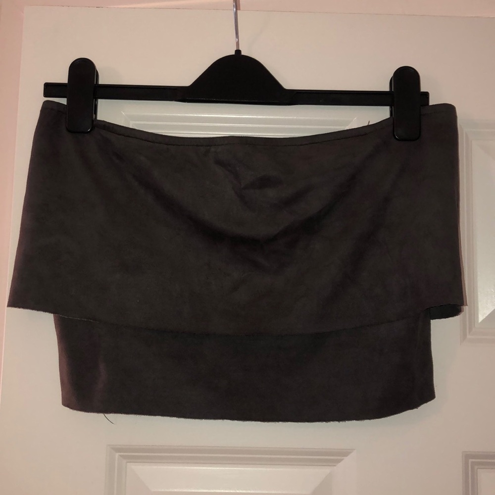 Off the shoulder crop top